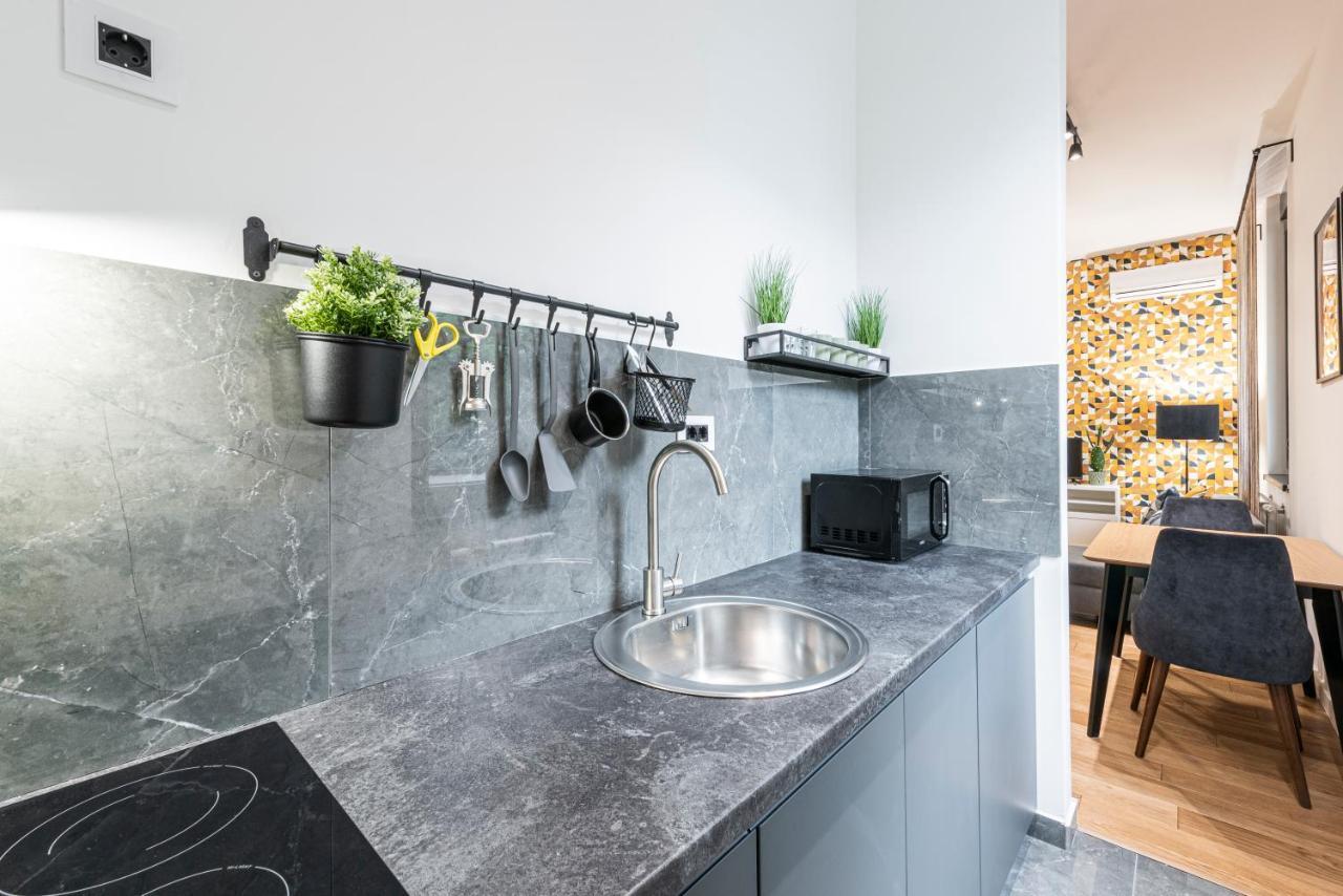 Vertigo Modern Studio-Free Private Parking-Fast Wi-Fi 노비사드 외부 사진